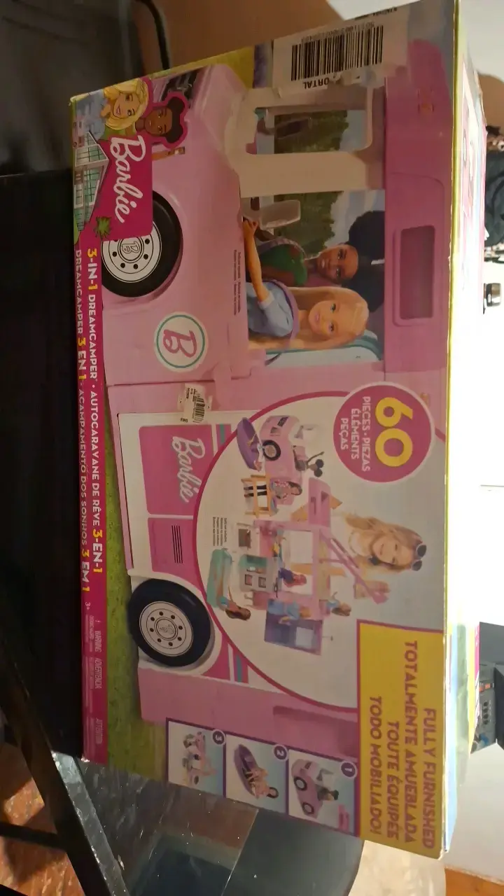 Autocaravana Barbie DreamCamper 3 en 1