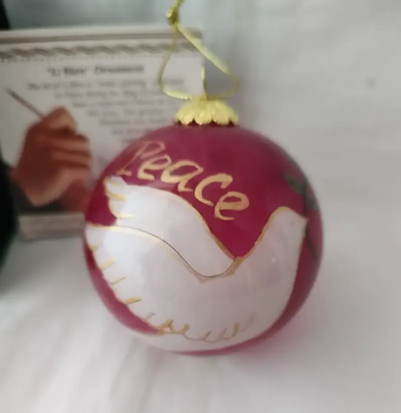 Adorno navideño Li Bien pintado a mano - 2