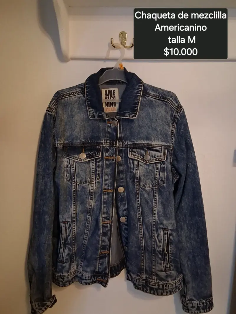Chaqueta de mezclilla Americanino talla M - 1