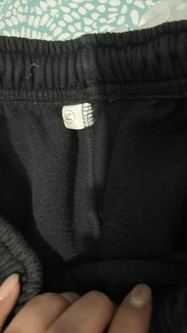 Pantalones negros unisex - 2