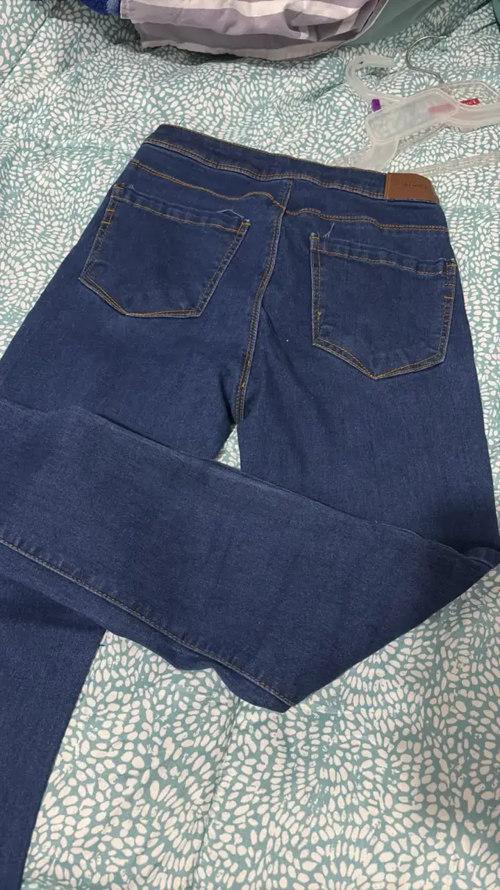 Jeans azul oscuro Sybilla para mujer - 4