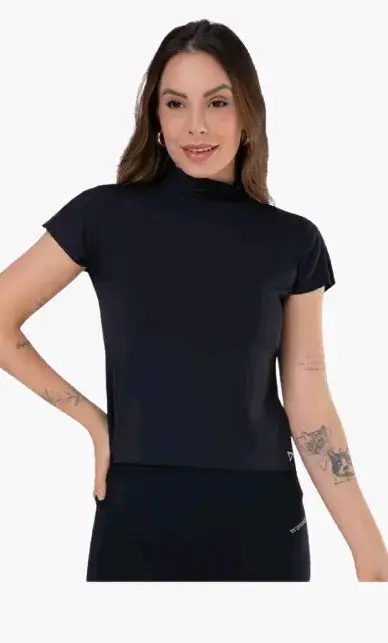 Polera deportiva casual elasticada - miniatura 3