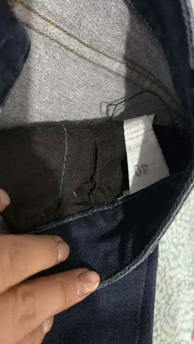 Jeans azul desgastados para mujer - miniatura 3