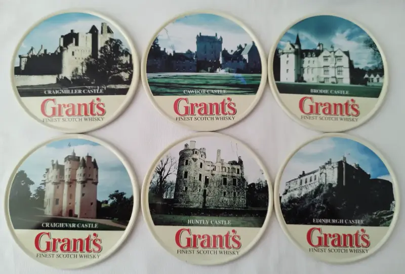 Set de posavasos Grant's de colección - 1
