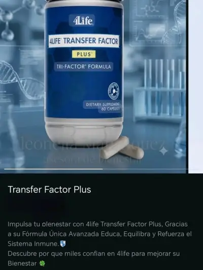 4Life Transfer Factor Plus - miniatura 4
