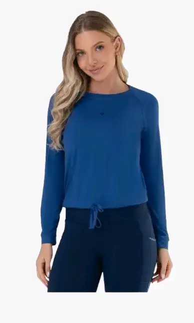 Polera deportiva azul - miniatura 2