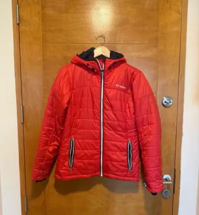 Chaqueta parka Columbia con capucha - miniatura 1