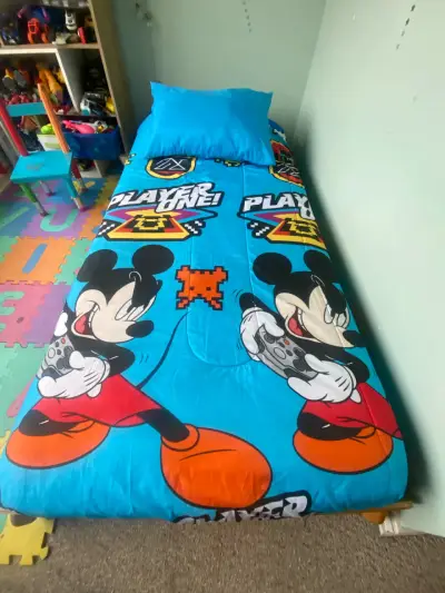 Cama de trasnsicion de 1 plaza .. Montessori - miniatura 1