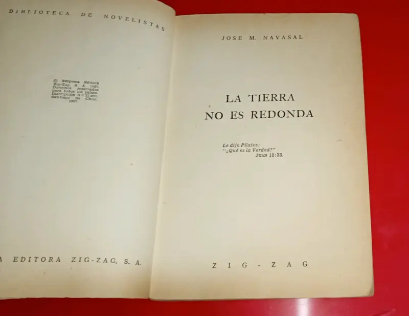 Libro 'La Tierra No Es Redonda' de José M. Navasal - 2