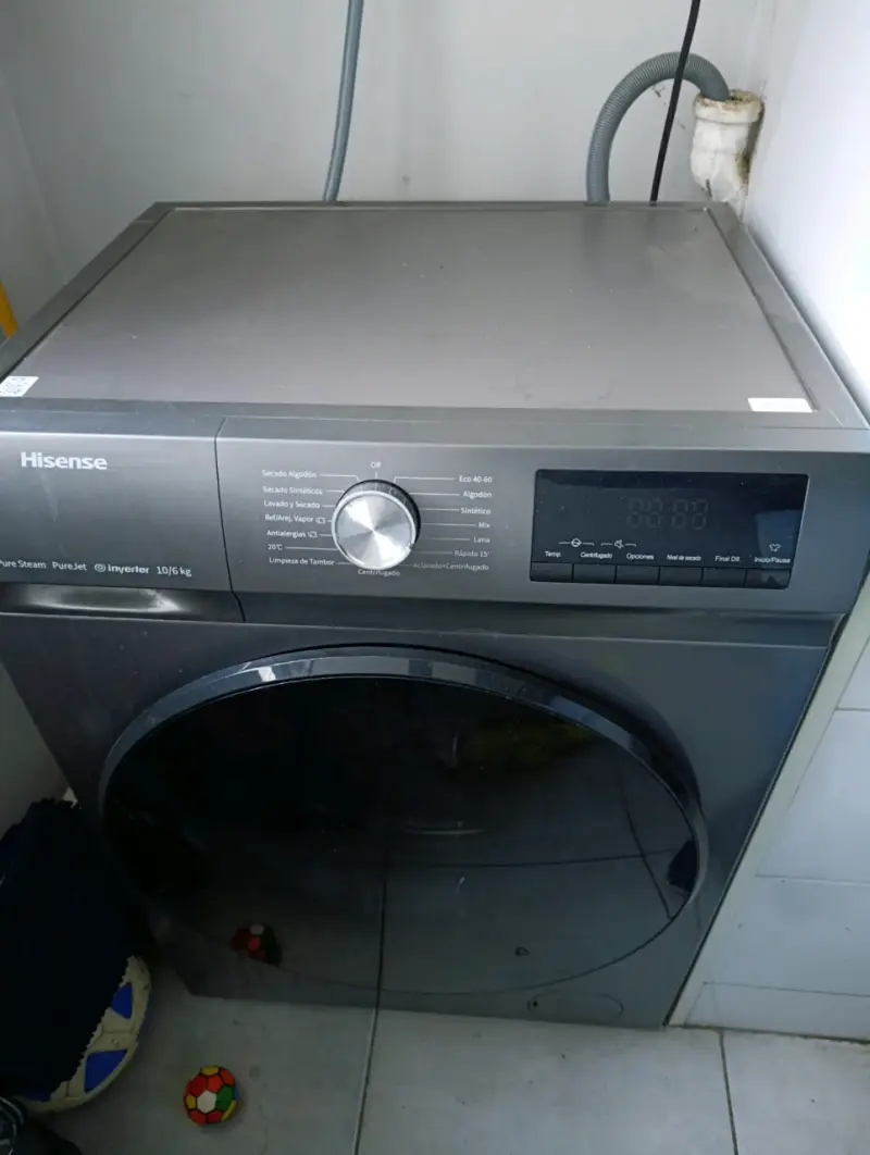 Lavadora secadora digital con múltiples programas - 2