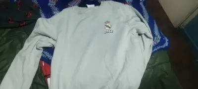 Polerón gris Real Madrid RMCF - miniatura 1