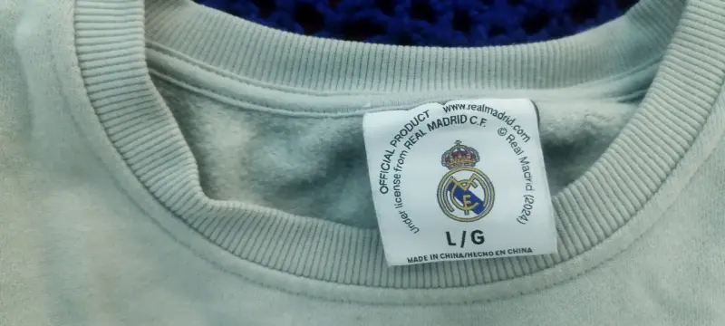 Polerón gris Real Madrid RMCF - 3