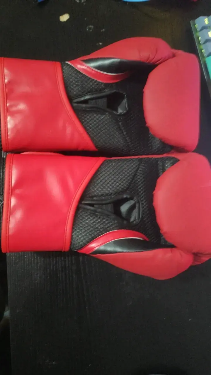 Guantes de boxeo Everlast rojos - 2