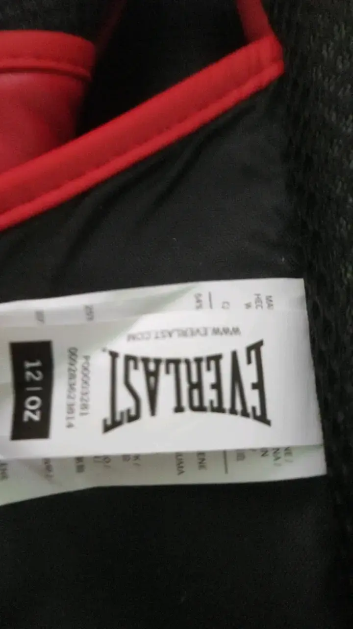 Guantes de boxeo Everlast rojos - 3