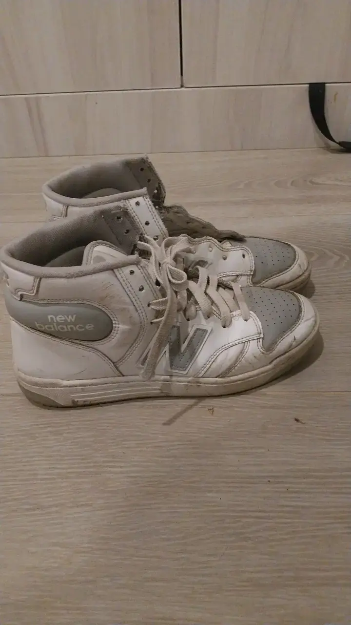 Zapatillas New Balance blancas de caña alta - 3