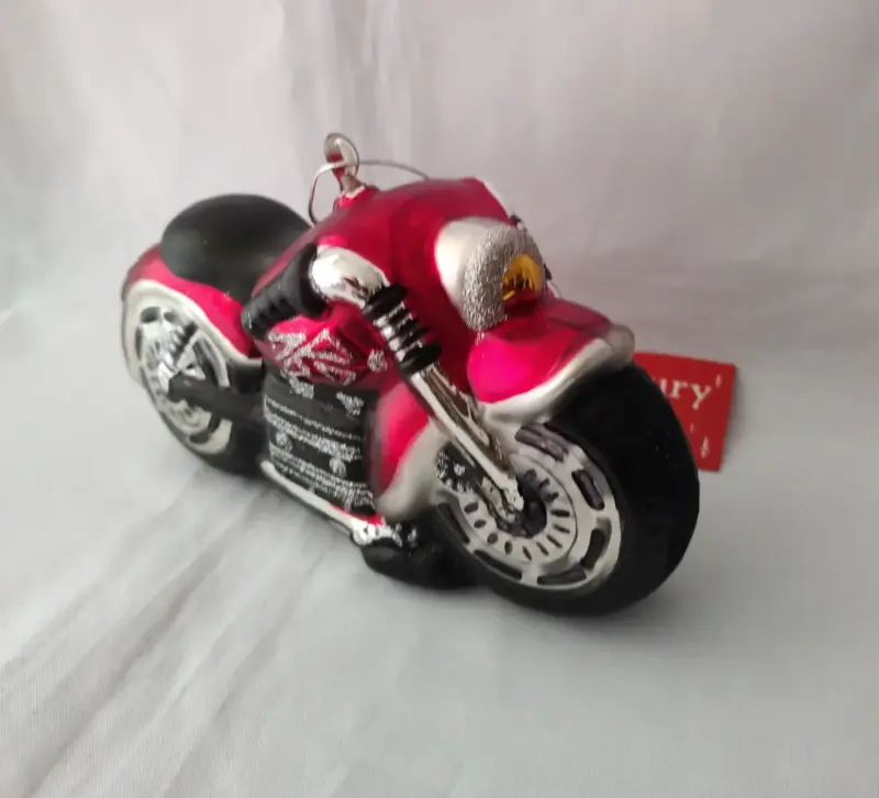 Moto Decorativa Vidrio Soplado Vintage - 2