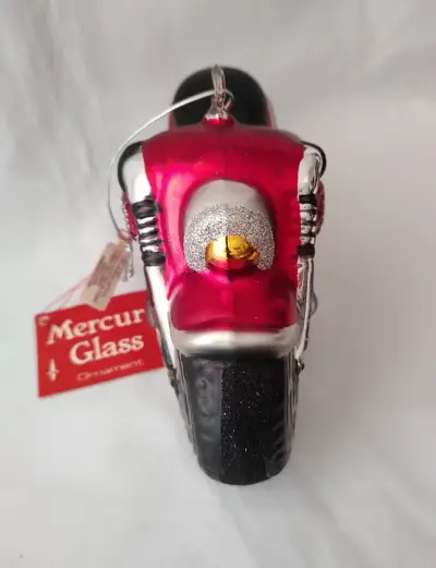Moto Decorativa Vidrio Soplado Vintage - miniatura 3
