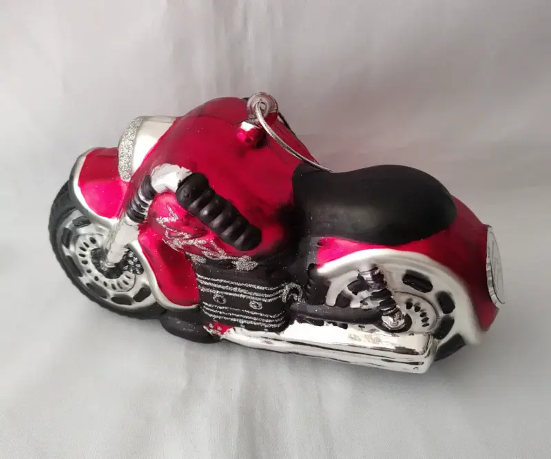 Moto Decorativa Vidrio Soplado Vintage - 4