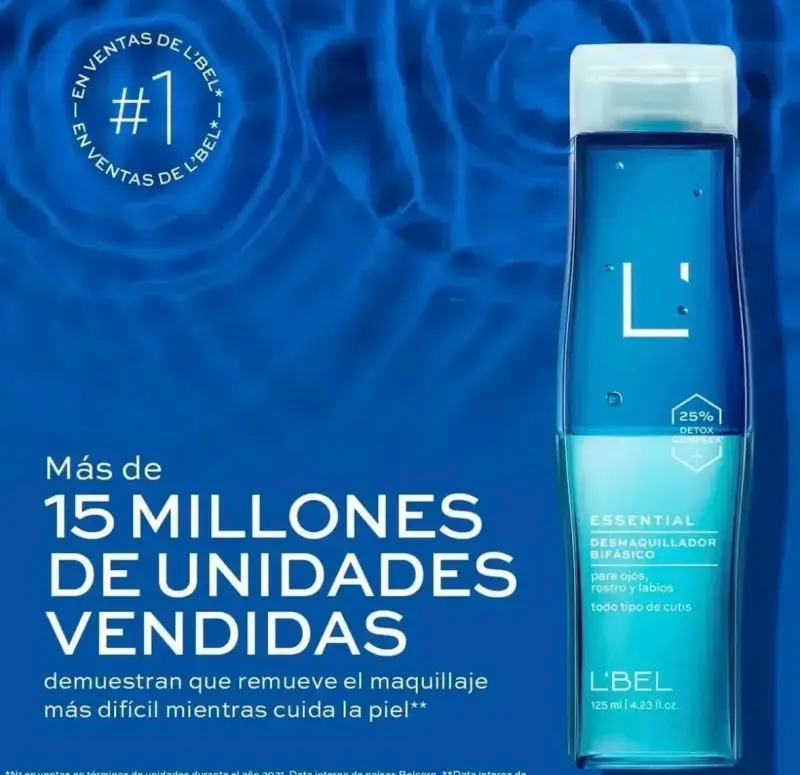 Loción desmaquillante L'Bel Essential 125 ml - 4