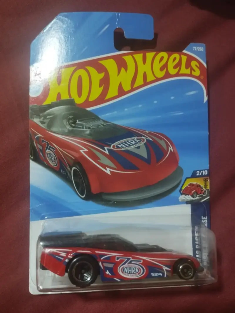 Auto de juguete Hot Wheels NHRA rojo