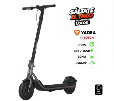 Scooter eléctrico plegable nuevo - miniatura 4