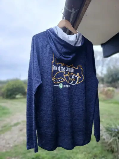 Polera manga larga deportiva azul Under Armour - miniatura 2