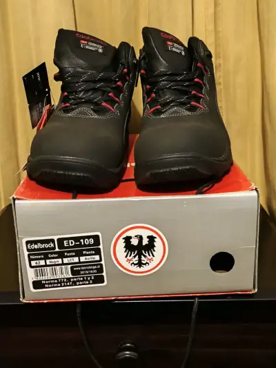 Botas de seguridad Edelbrock negras talla 42 - miniatura 1