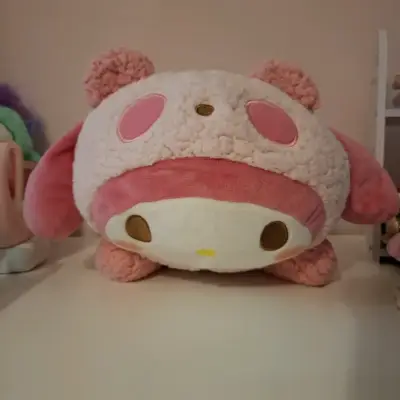 Peluche My Melody Sanrio rosa - miniatura 1