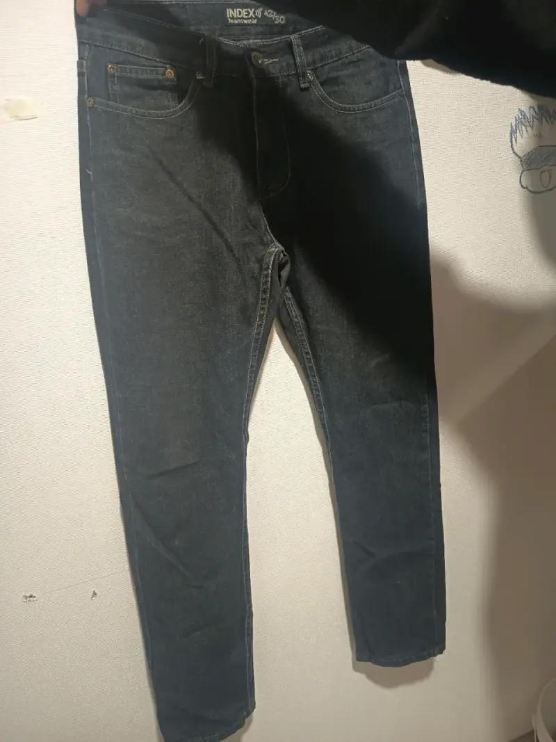 Jeans negros Index para hombre - 1