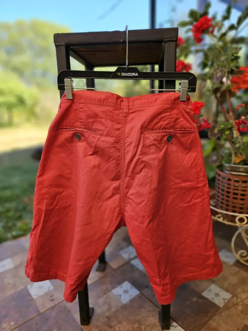 Bermudas rojas SGVI para hombre - 2