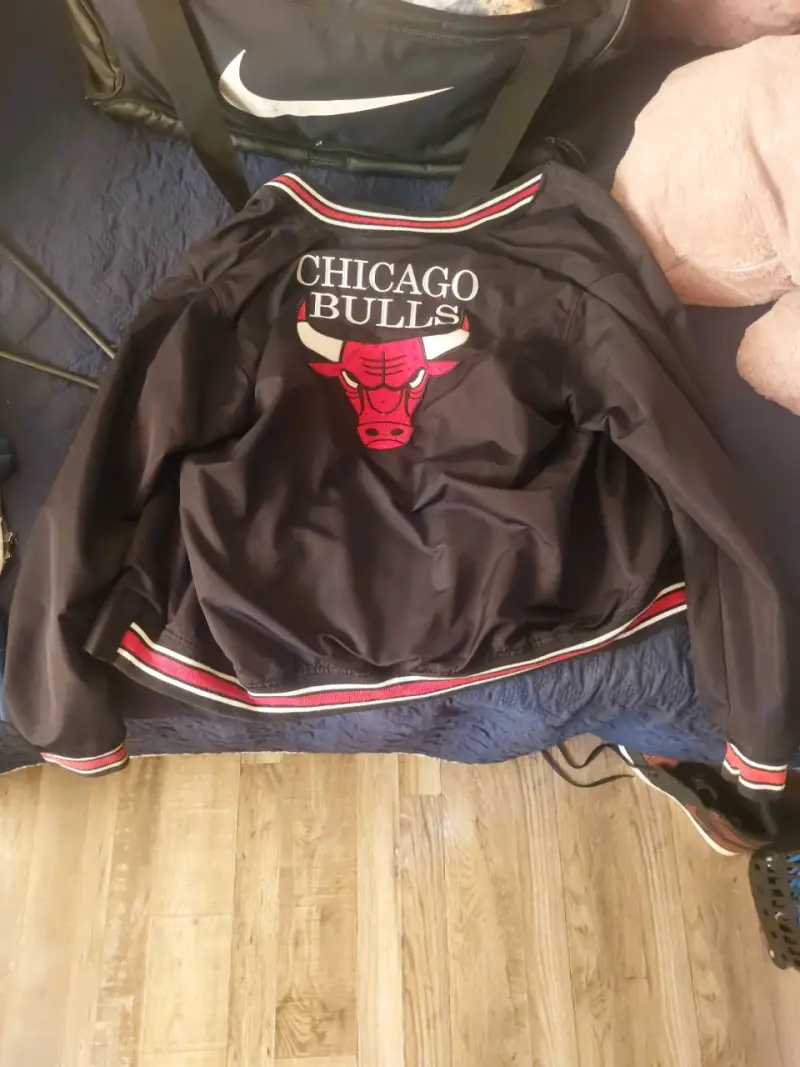 Chaqueta Chicago Bulls NBA negra - 2