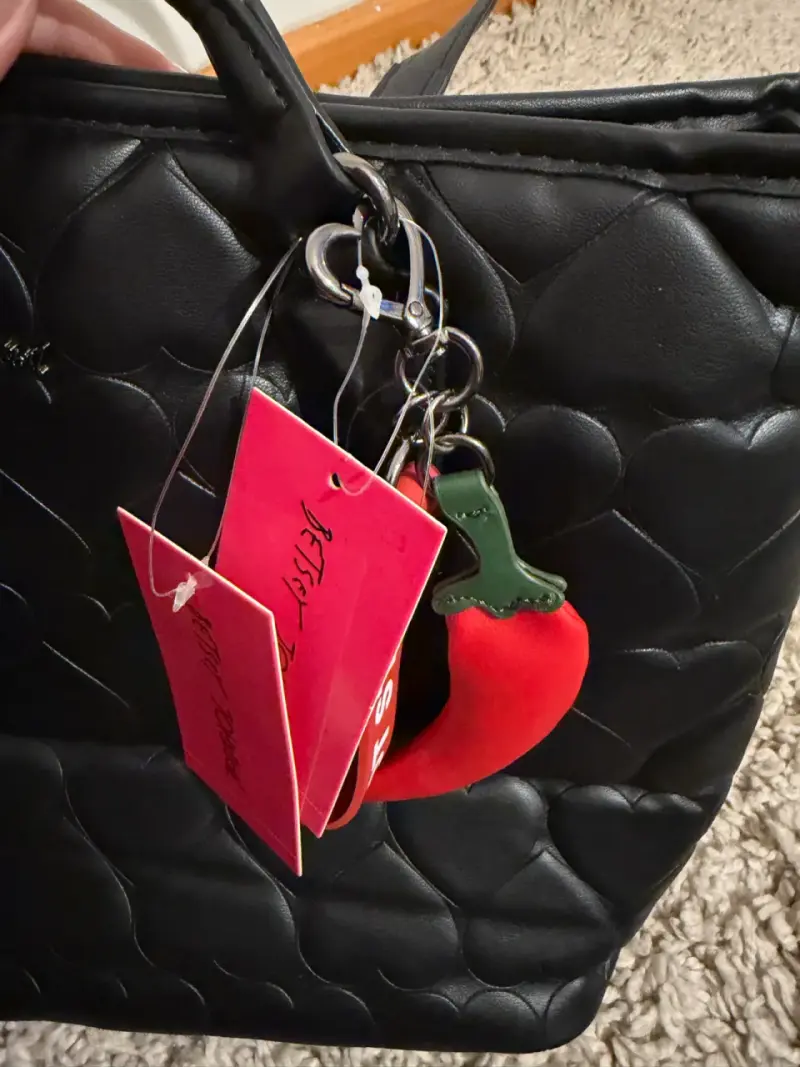 Cartera negra Betsey Johnson - 3