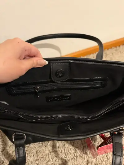 Cartera negra Betsey Johnson - miniatura 6