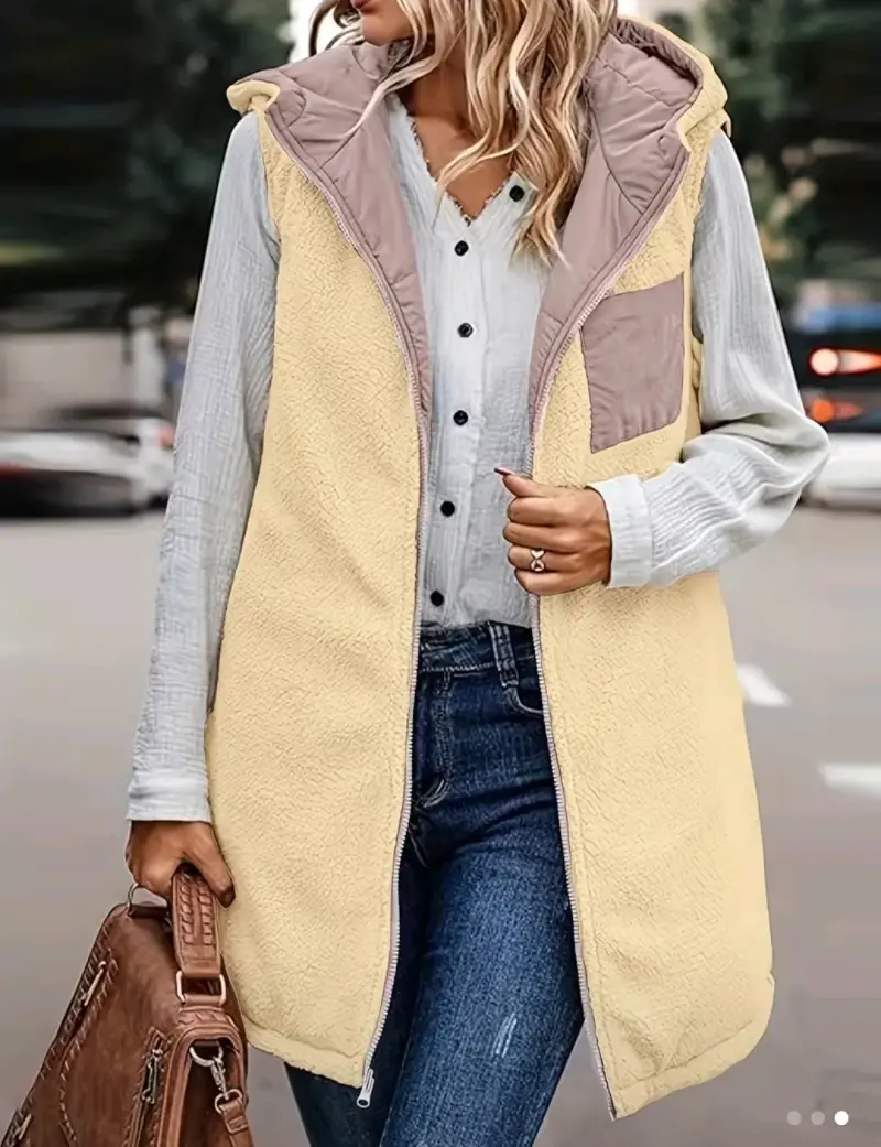 Parka reversible cálido para mujer - 3