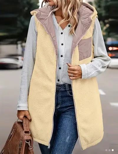 Parka reversible cálido para mujer - miniatura 3