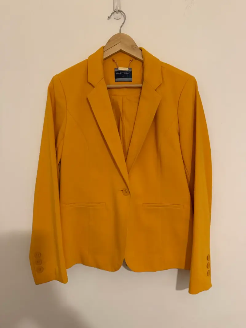 Blazer amarillo Marittimo para mujer - 1