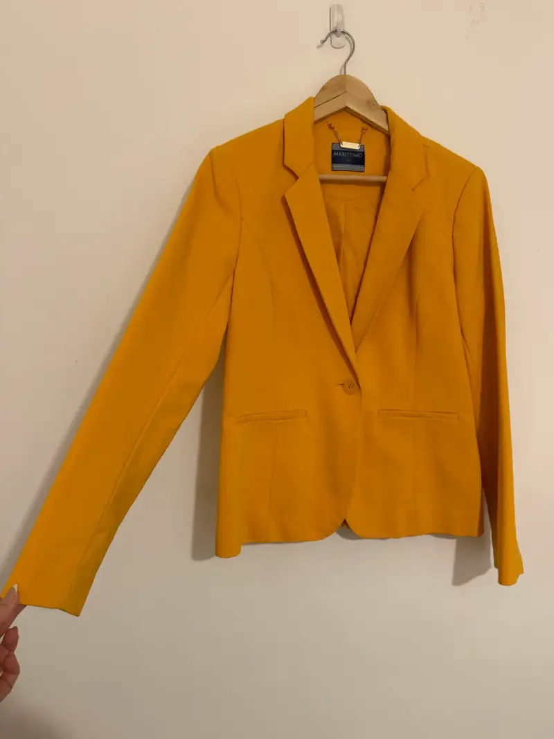 Blazer amarillo Marittimo para mujer - 2