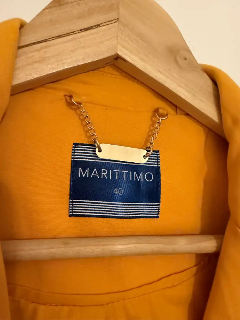 Blazer amarillo Marittimo para mujer - 3