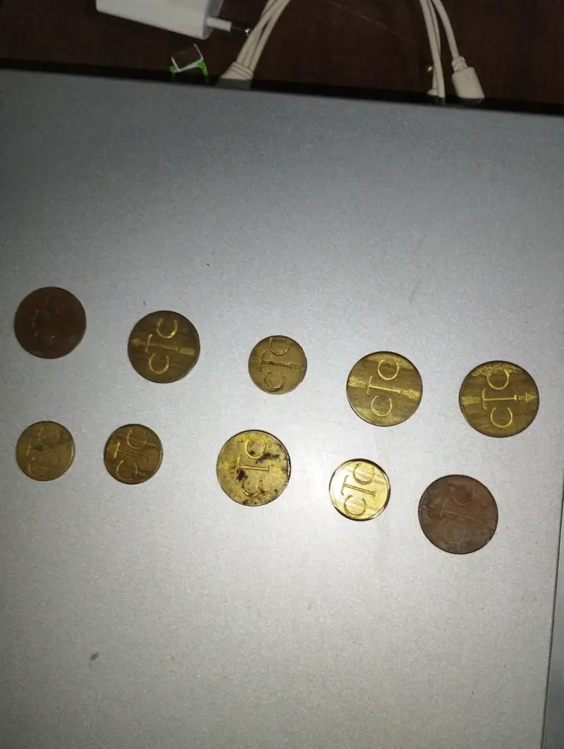 Colección de monedas antiguas CTC