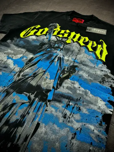 Polera negra Godspeed - miniatura 2
