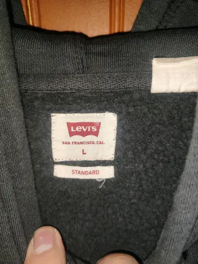 Polerón Levi's negro talla L - miniatura 1