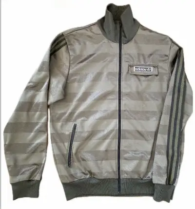 Chaqueta deportiva Adidas vintage verde - miniatura 1