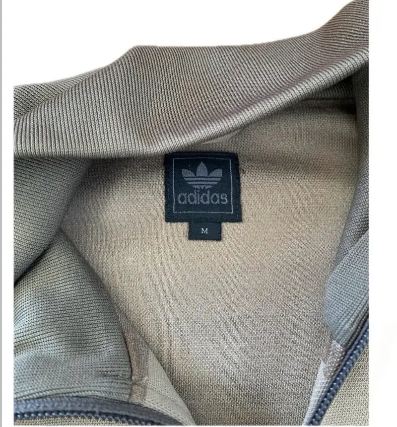 Chaqueta deportiva Adidas vintage verde - 3