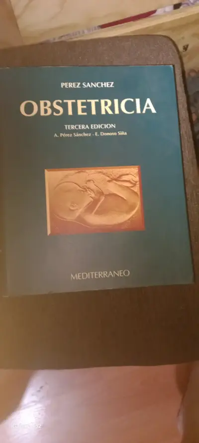Libro Obstetricia Tercera Edición Pérez Sánchez - miniatura 2