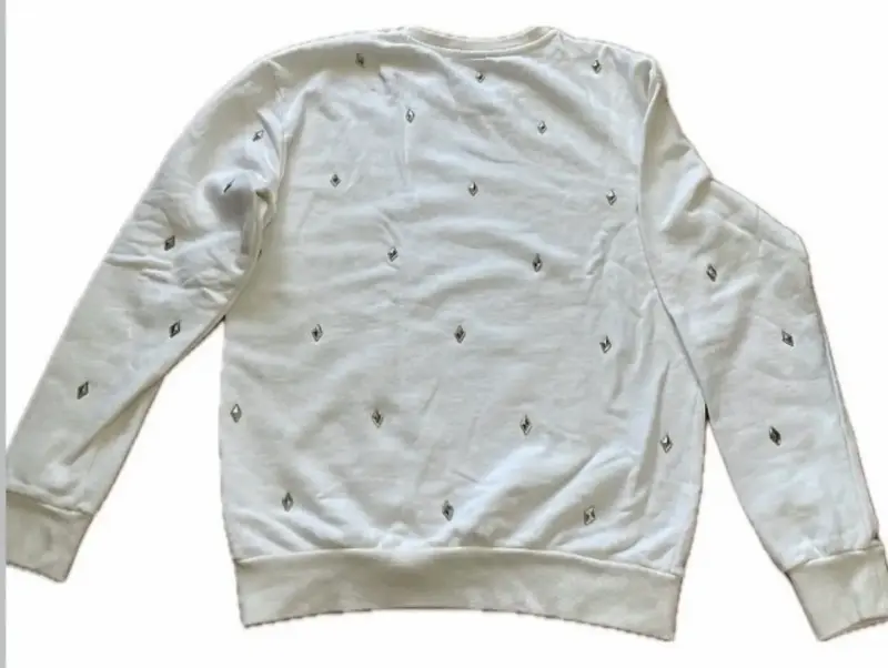 Polerón blanco con diseño Zara - 2