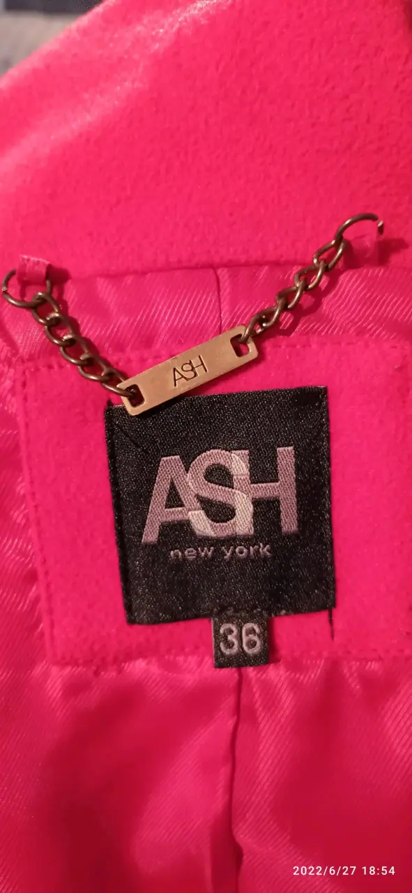 Chaqueta roja de mujer ASH con cierre - 3