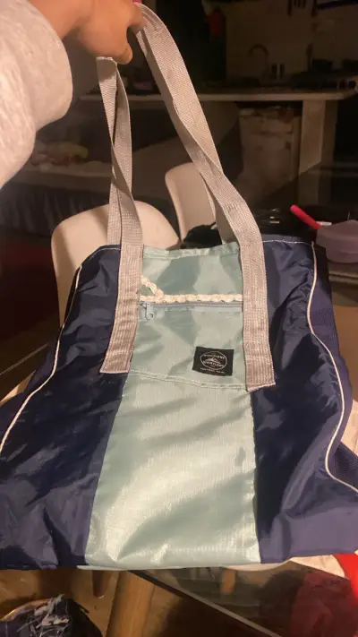 Bolso deportivo azul y celeste Everflow - miniatura 3
