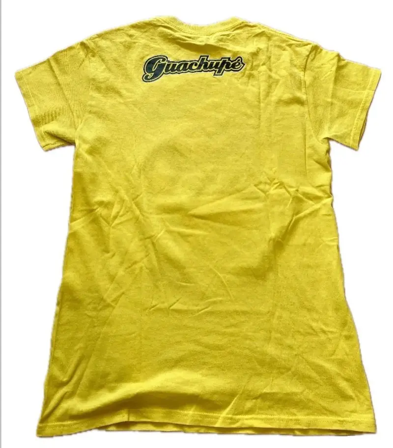 Polera Guachupé amarilla con diseño - 2