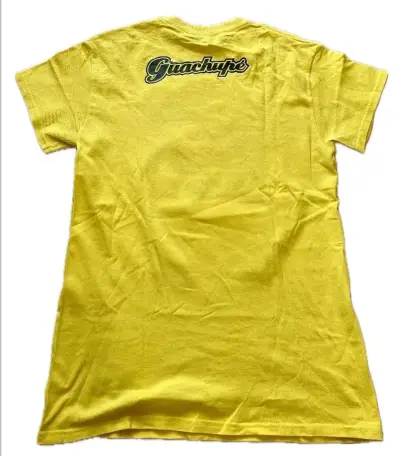 Polera Guachupé amarilla con diseño - miniatura 2
