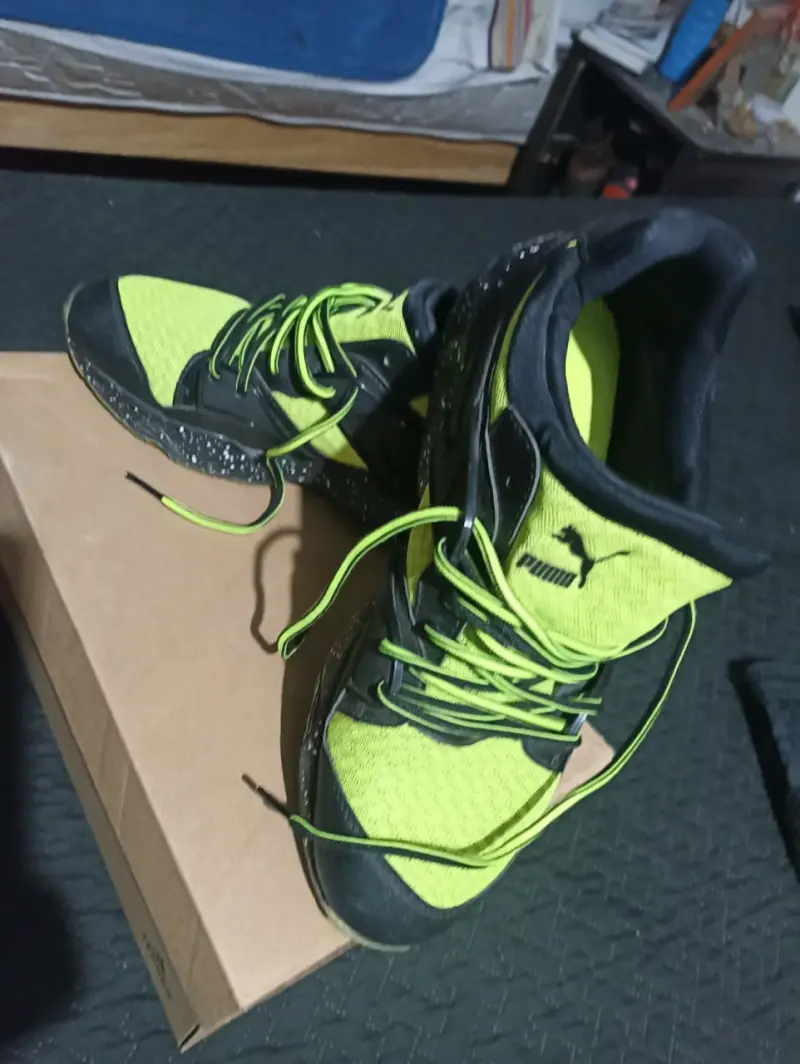 Zapatillas deportivas Puma verde neón - 2